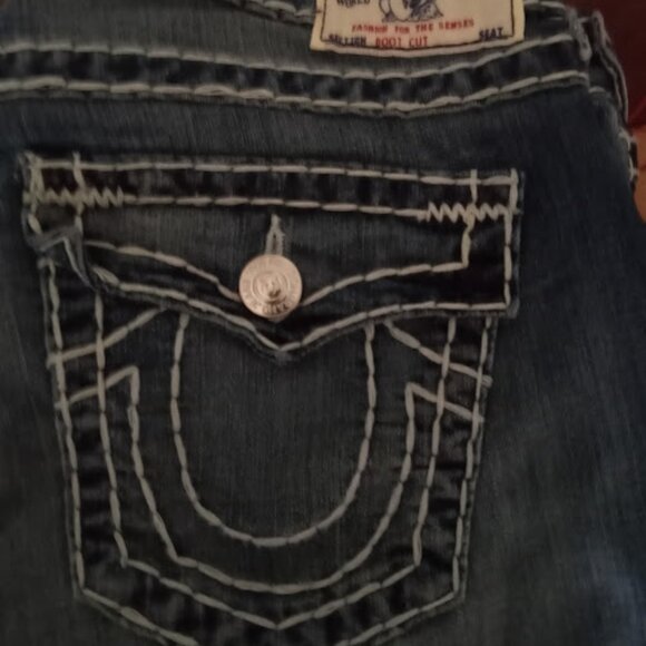 True Religion Super T Bootcut Rope Stitch Style 584T7 NWT SIZE 31 - Picture 9 of 9